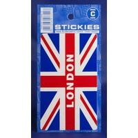 london union jack flag sticker