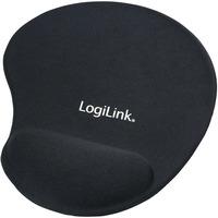 logilink id0027 mousepad with gel wrist rest support black