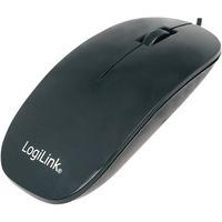 logilink id0063 mouse optical black flat