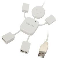 LogiLink® UA0071 USB 2.0 Hub 4-Port Hangman