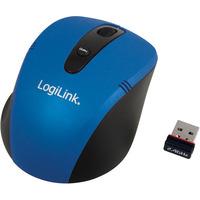 logilink id0046 mouse optical wireless 24 ghz mini blue