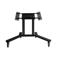 low level flat screen trolley up to 60quot bt8540bb black base with