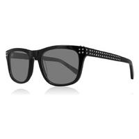 London Retro Harris Sunglasses Shiny Black