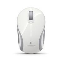 Logitech M187 Wireless Mini Mouse - White