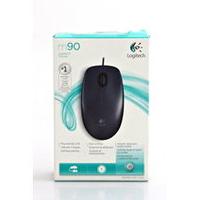 logitech m90 optical mouse black