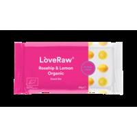 LoveRaw Org Snack Bar Rosehip & Lemon 45g