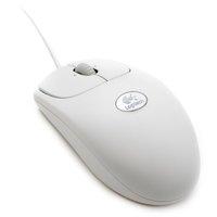 Logitech RX250 White Optical Mouse - USB/PS2