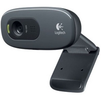 Logitech C270 HD Webcam Black