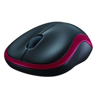 Logitech Wireless Mouse M185 Red