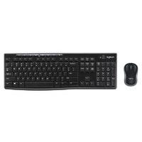 Logitech Wireless Combo MK270 with Keyboard and Mouse (UK QWERTY Layout)