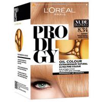 L\'Oreal Prodigy 8.34 Sunset (Natural medium golden blonde) Hair Colour.
