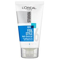 L\'Oreal Studio Line Fix & Style multi-vitamin Gel Very Strong Hold 150ml