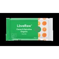 LoveRaw Org Snack Bar Cacao Spirulina 45g