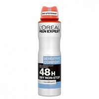 loreal paris men expert sensitive comfort anti perspirant deodorant 48 ...