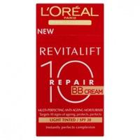 LOreal Paris Dermo-Expertise Revitalift 10 Repair BB Cream Light Tinted SPF 20 50ml