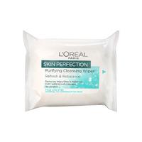 loreal skin perfection purifying cleansing wipes 25s