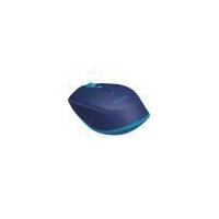 Logitech M535 Mouse - Optical - Wireless - Blue - Bluetooth - 1000 dpi - Computer - Tilt Wheel