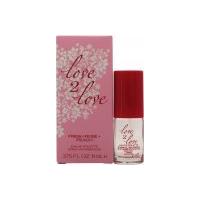 love2love fresh rose peach eau de toilette 11ml spray