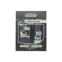 L\'Oreal Paris Men Expert The Carbon Power Gift Set 300ml 5in1 Shower Gel + 150ml Anti-Perspirant Spray