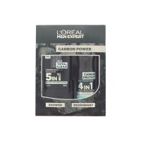 loreal paris men expert the carbon power gift set 300ml 5in1 shower ge ...