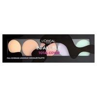 loreal infallible total cover concealer palette