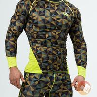 Longsleeve Compression Camo Large