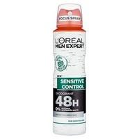 L\'Oreal Men Expert Sensitive Control 48H Deodorant 150ml