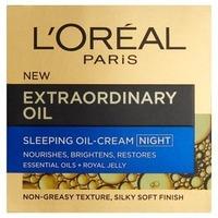 loreal paris extraordinary oil sleeping cream night 50ml