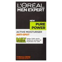 loreal paris men expert pure power moisturiser