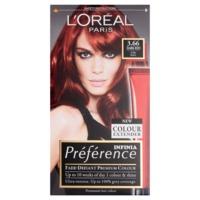 L\'Oreal Paris Preference Hair Colour 3.66 Dark Red Ultra Violet