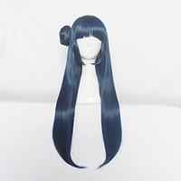 Love Live Sunshine Aqours Tsushima Yoshiko Long Blue Cosplay Wig