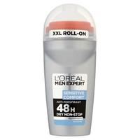 L\'Oreal Paris Men Expert Sensitive Comfort 48H Anti-Perspirant Roll-On Deodorant