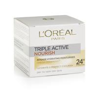 loreal dermo expertise triple action nourish moisturiser 50ml