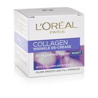 L\'Oreal Collagen Wrinkle De-Crease Re-Plumping Night Cream 50ml