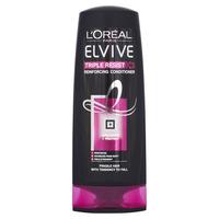 loreal elvive triple resist conditioner 400ml