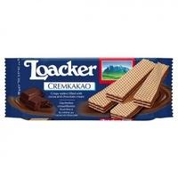 loacker chocolate quadratini wafer biscuits 125g x 12