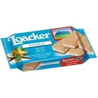 Loacker Vanilla Quadratini Wafer Biscuits (125g x 12)