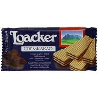 Loacker Chocolate Creme Filled Wafer (45g x 25)