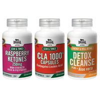 lonsdale raspberry ketones cla 1000 fat burner and detox cleanse