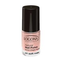 Logona Natural Nail Polish 01 soft rose (4 ml)