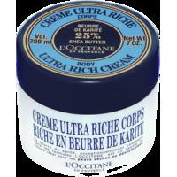 loccitane shea butter ultra rich body cream 200ml