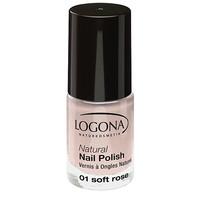 Logona Natural Nail Polish No 01 Soft Rose