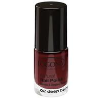 logona natural nail polish no 02 deep berry