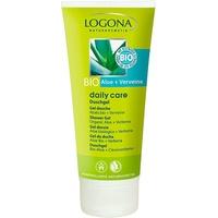 logona daily care shower gel organic aloe vera and verbana