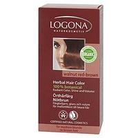 logona hair colour powder walnut red brown