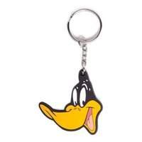 Looney Tunes Daffy Duck Rubber Resin Keychain Black (ke140004lnt)