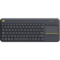 Logitech K400 Plus Wireless Touch Keyboard (Black) UK