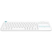 Logitech K400 Plus Wireless Touch Keyboard (White) DE