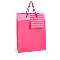 Lovely Things Hot Pink Large Gift Bag