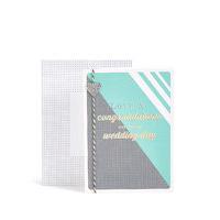 love congratulations holographic wedding card